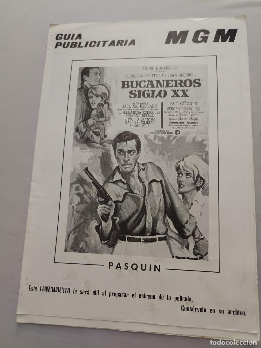 Cinema: GUIA CINE DOBLE BUCANEROS SIGLO XX JEAN SEBERG