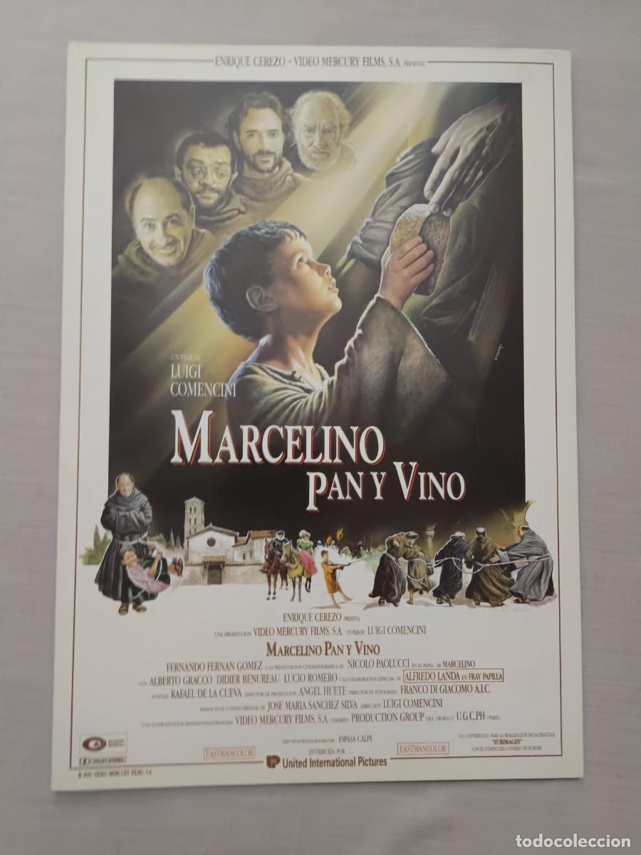 Cinema: GUIA CINE DOBLE MARCELINO PAN Y VINO FERNANDO FERNAN GOMEZ