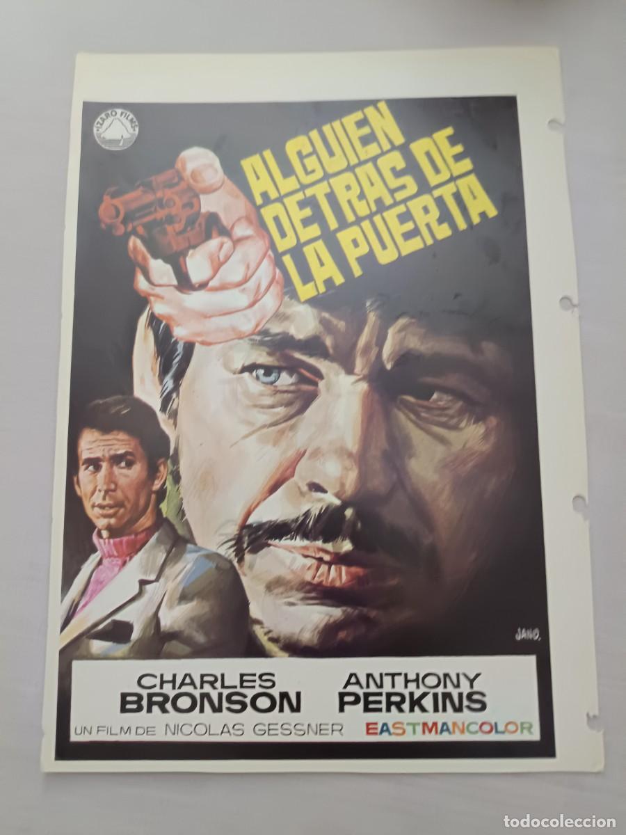 Cinema: GUIA CINE SENCILLA ALGUIEN DETRAS DE LA PUERTA CHARLES BRONSON ANTHONY PERKINS