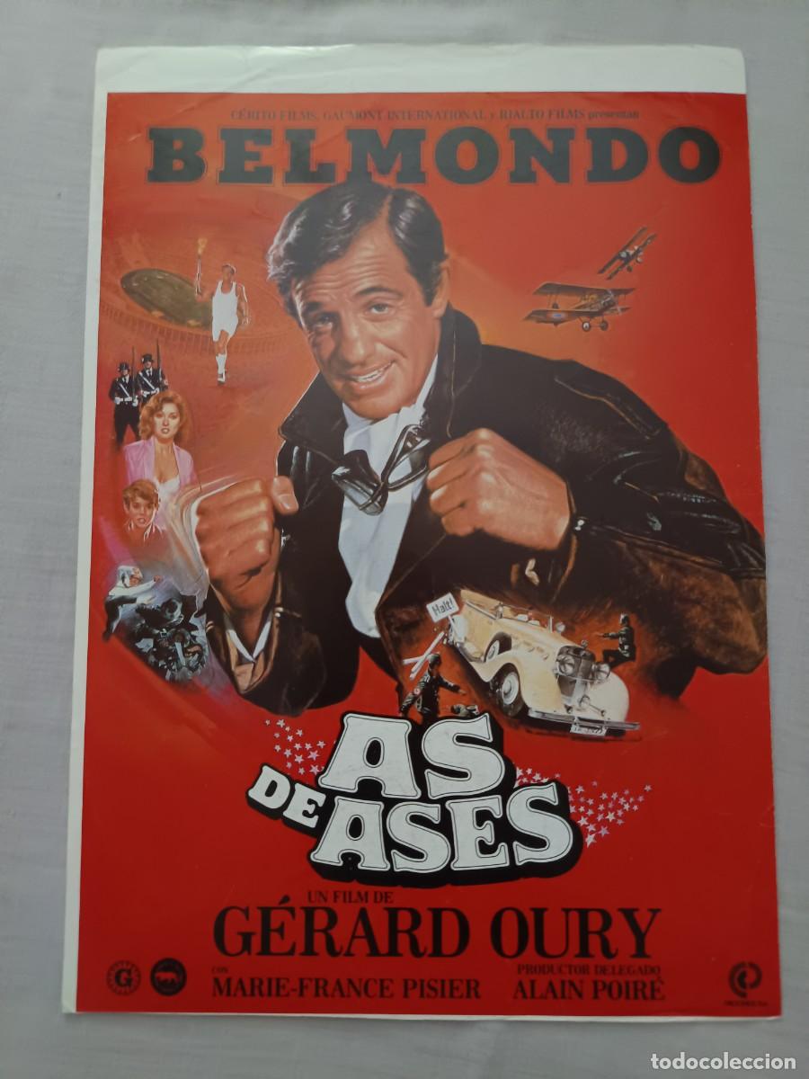 Cine: GUIA CINE SENCILLA AS DE ASES BELMONDO