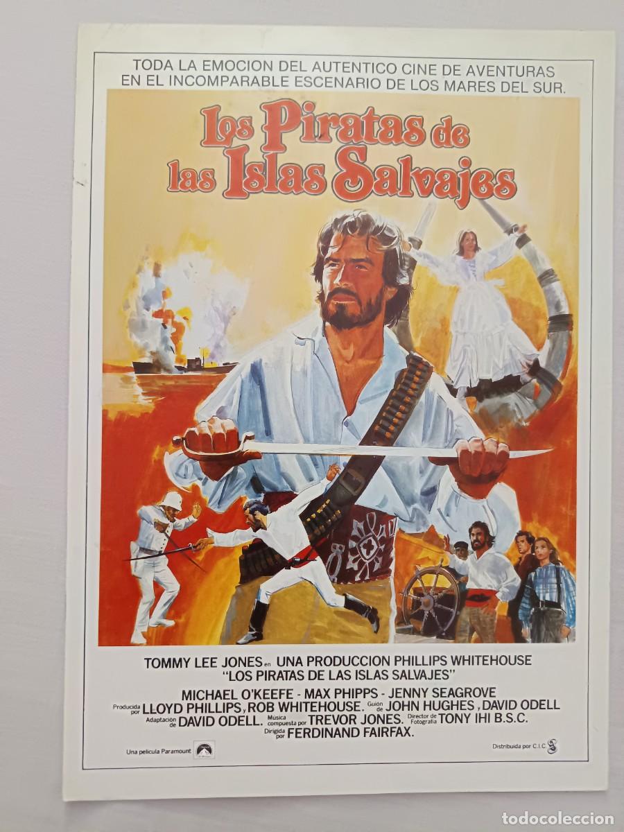 Cine: GUIA CINE DOBLE LOS PIRATAS DE LAS ISLAS SALVAJES TOMMY LEE JONES