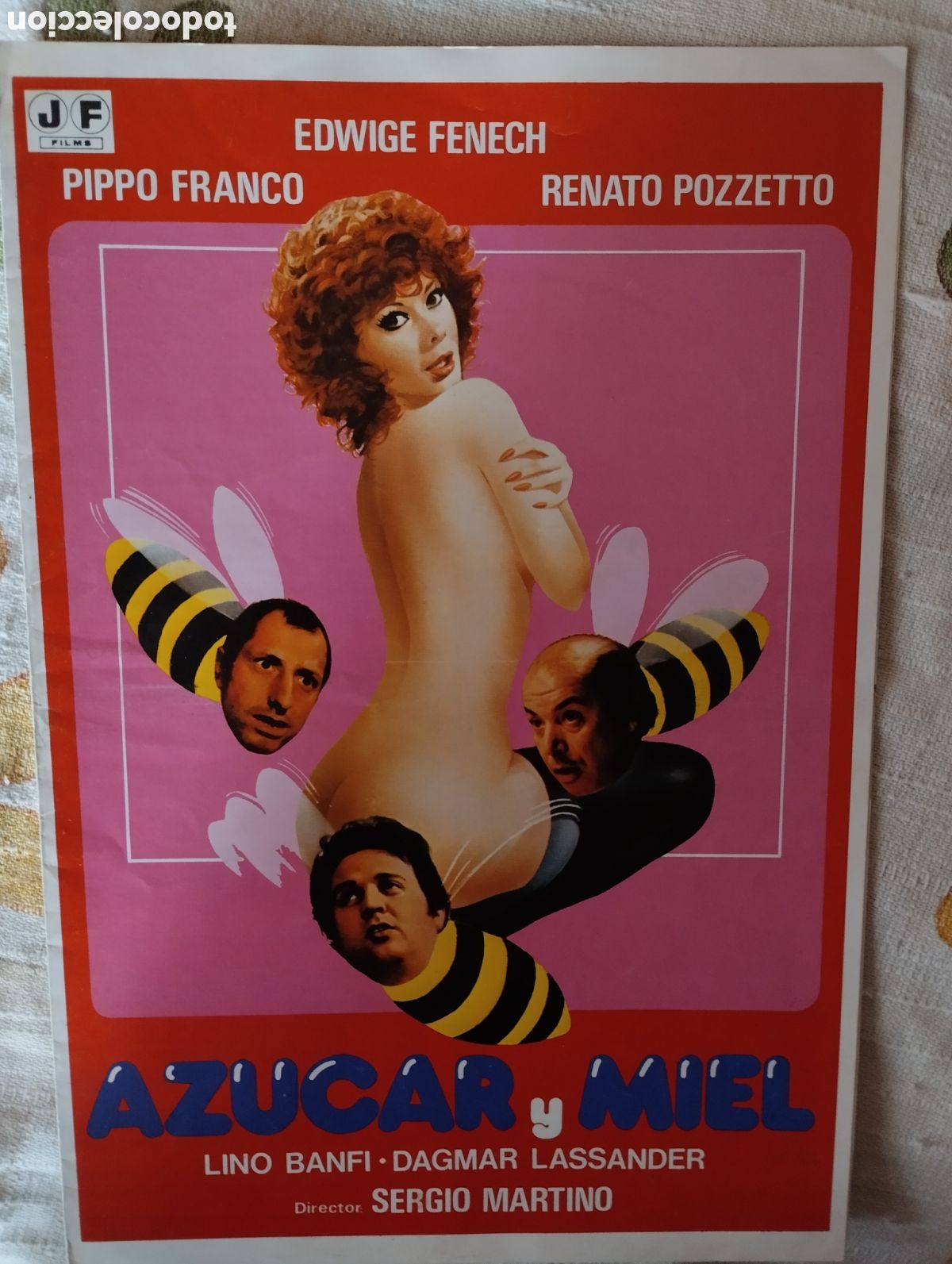 Cine: GUIA DOBLE - AZUCAR Y MIEL - EDWIGE FENECH