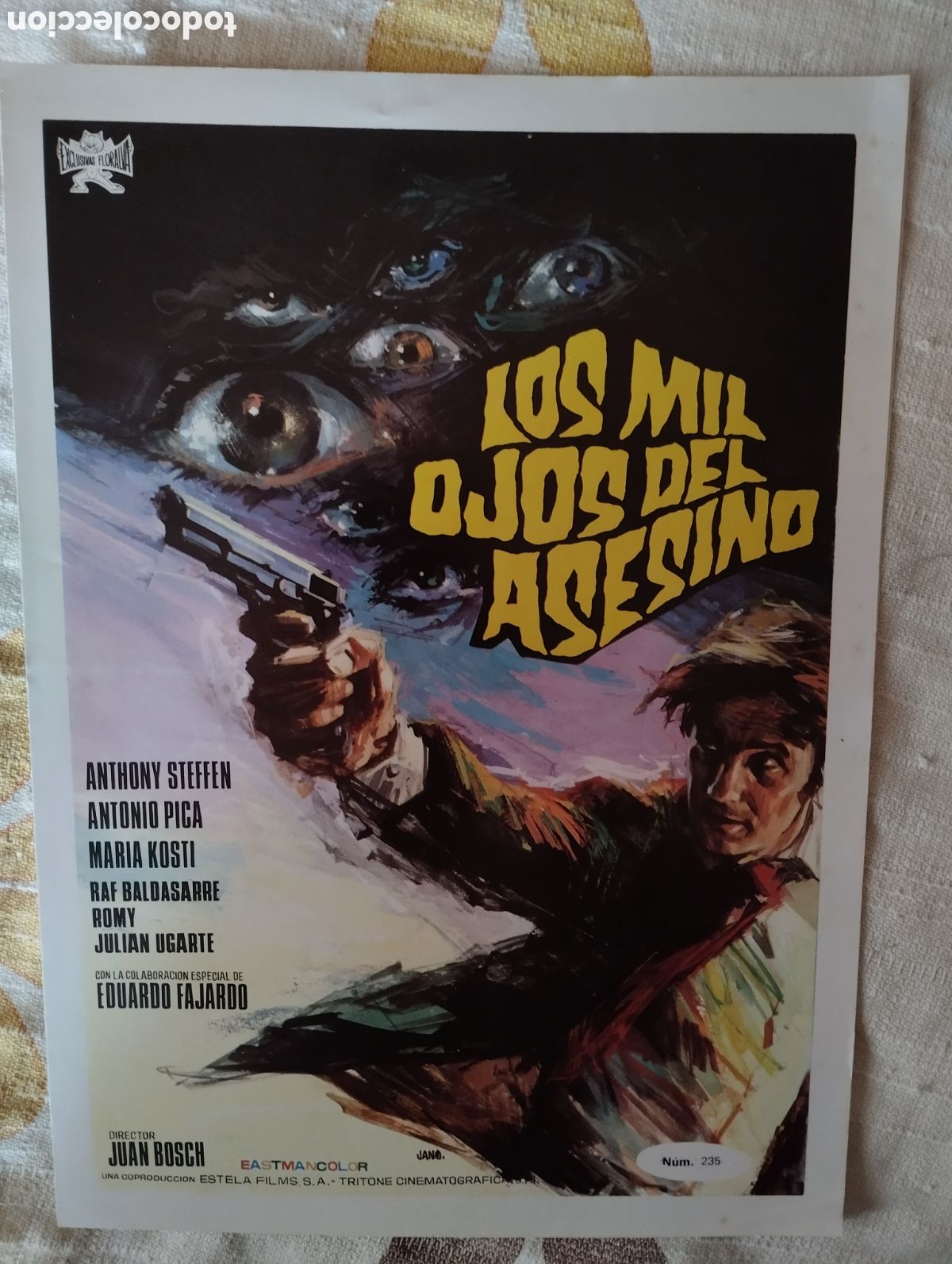 Cine: GUIA DOBLE - LOS MIL OJOS DEL ASESINO
