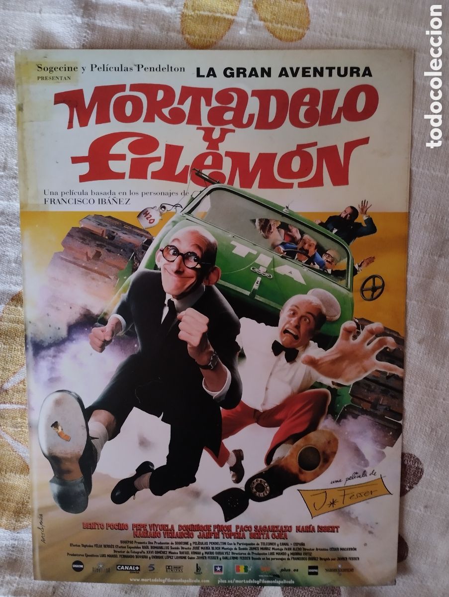 Cine: GUIA DOBLE - MORTADELO Y FILEM&Oacute;N