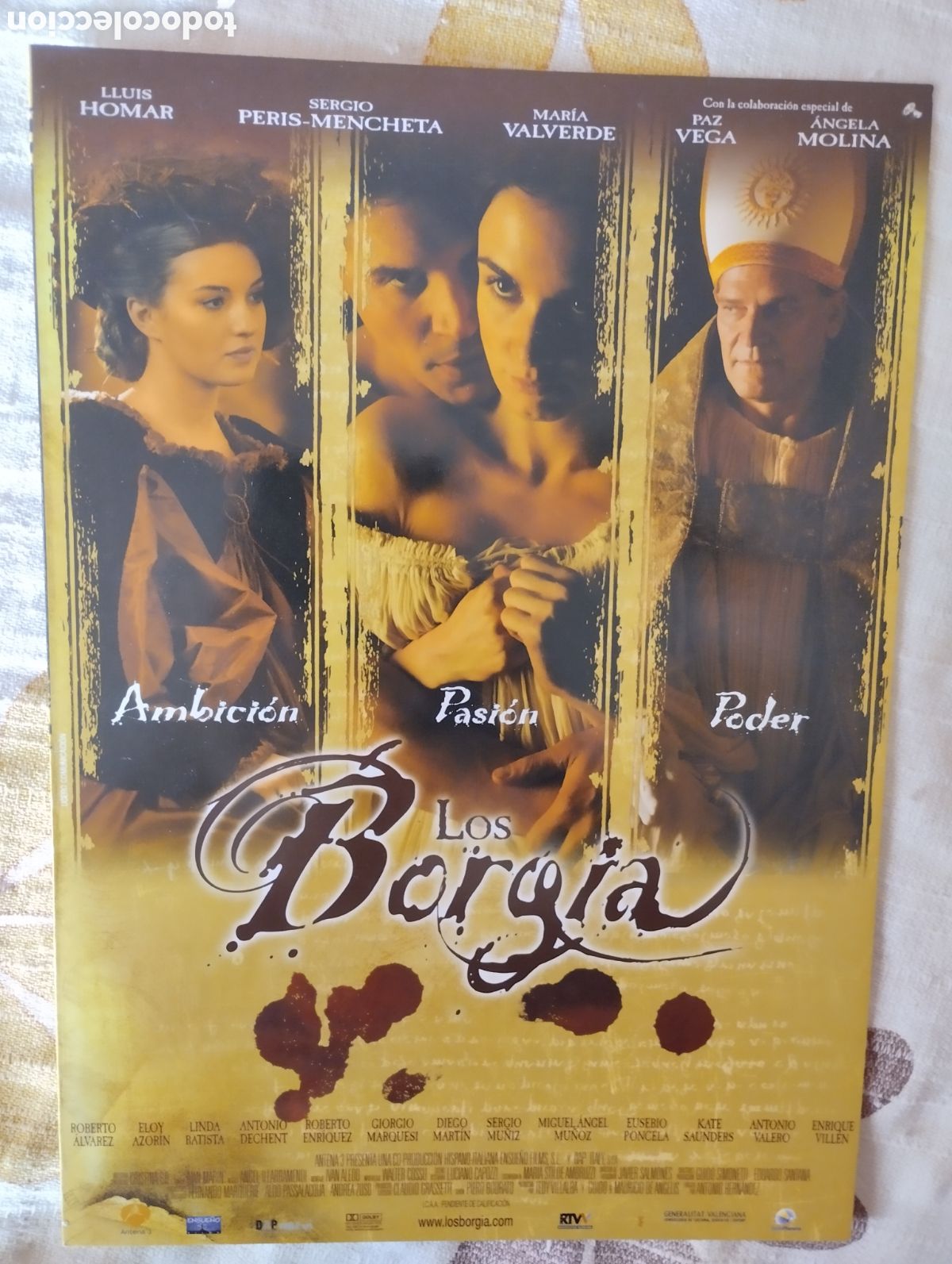 Cine: GUIA DOBLE - LOS BORGIA