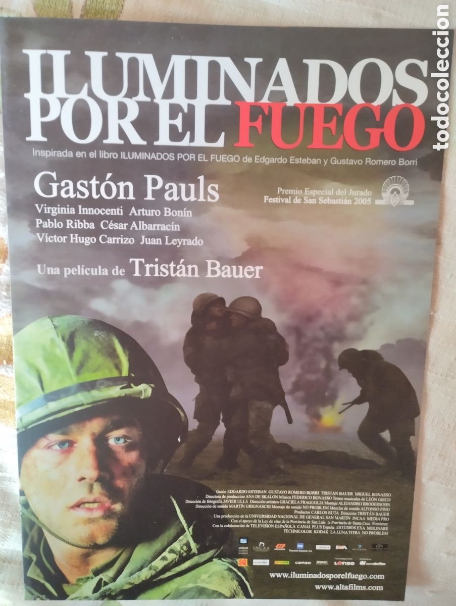 Cine: GUIA DOBLE - ILUMINADOS POR EL FUEGO