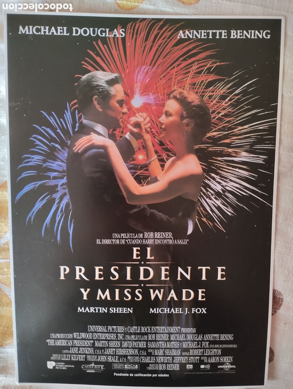 Cine: GUIA DOBLE - EL PRESIDENTE Y MISS WADE