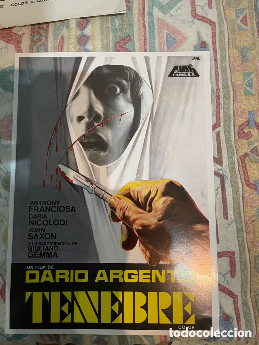 Cine: GU&Iacute;A DE CINE. TENEBRE