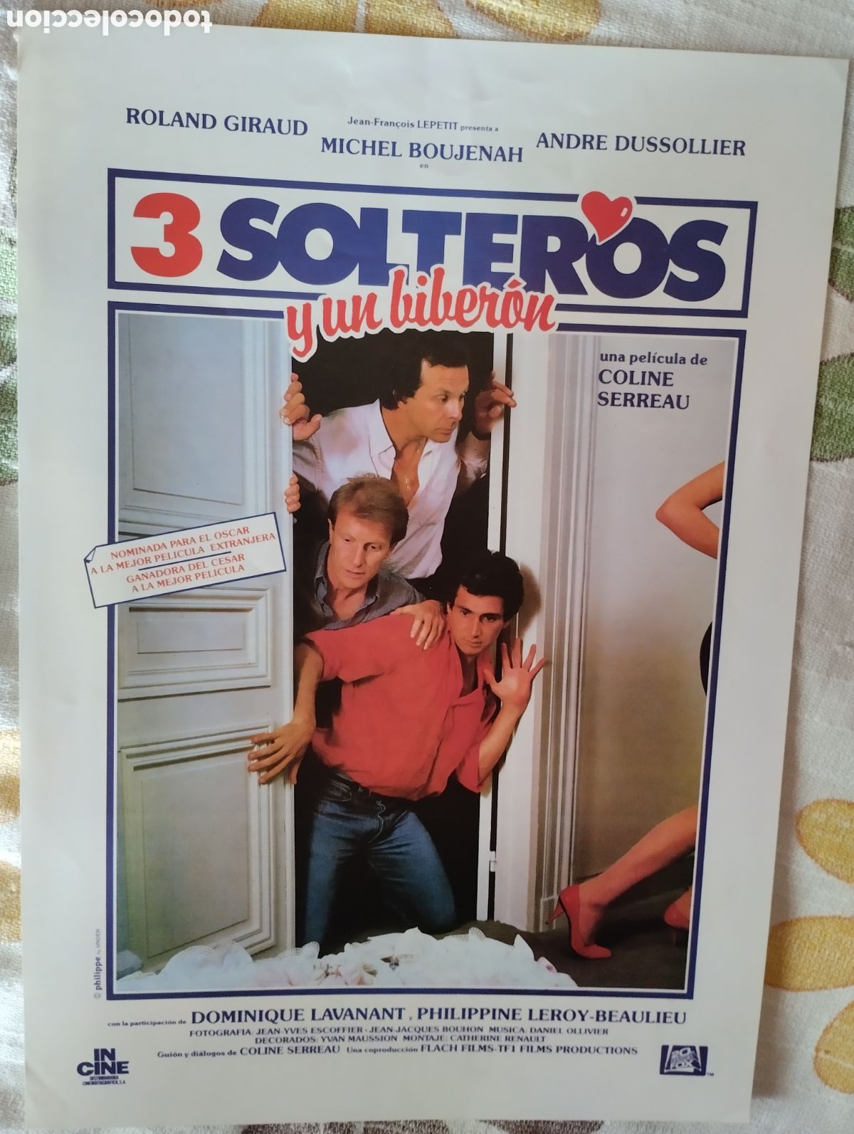 Cine: GUIA SIMPLE - 3 SOLTEROS Y UN BIBER&Oacute;N