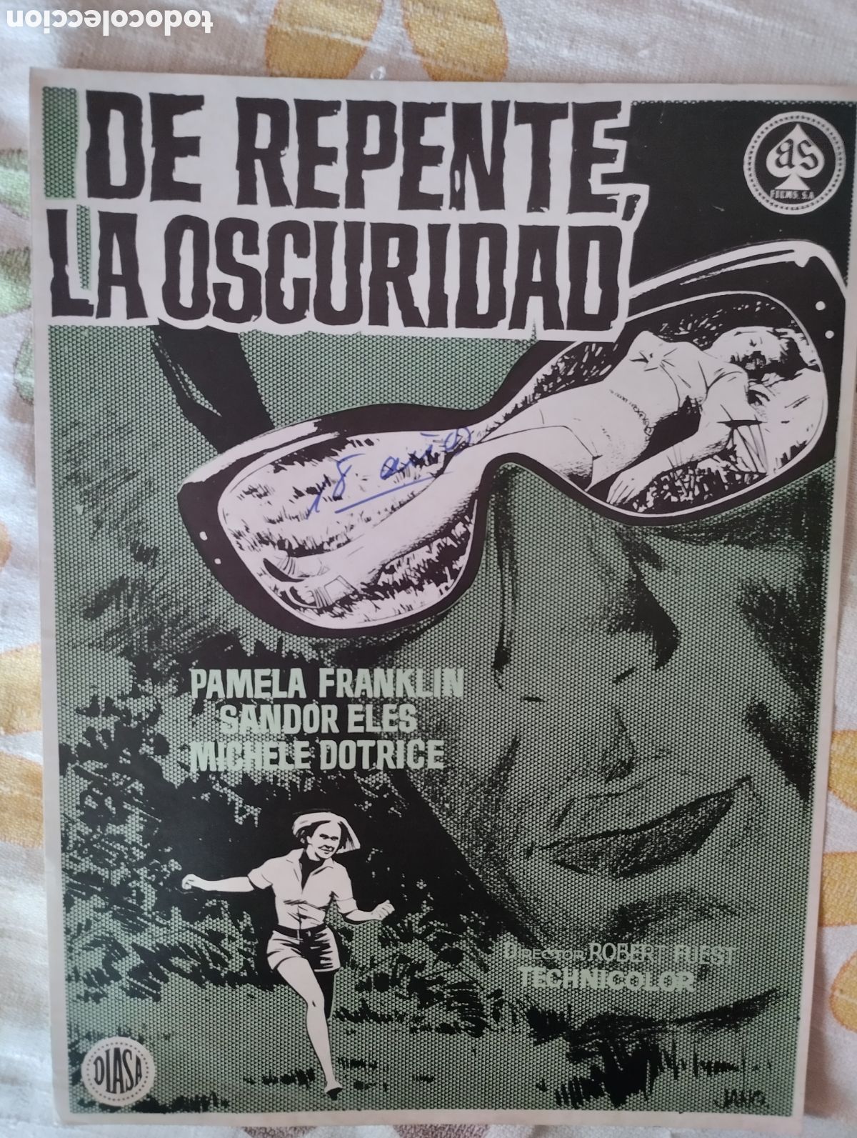 Cine: GUIA DOBLE - DE REPENTE LA OSCURIDAD