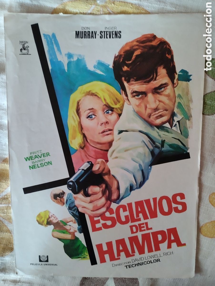 Cine: GUIA DOBLE - ESCLAVOS DEL HAMPA
