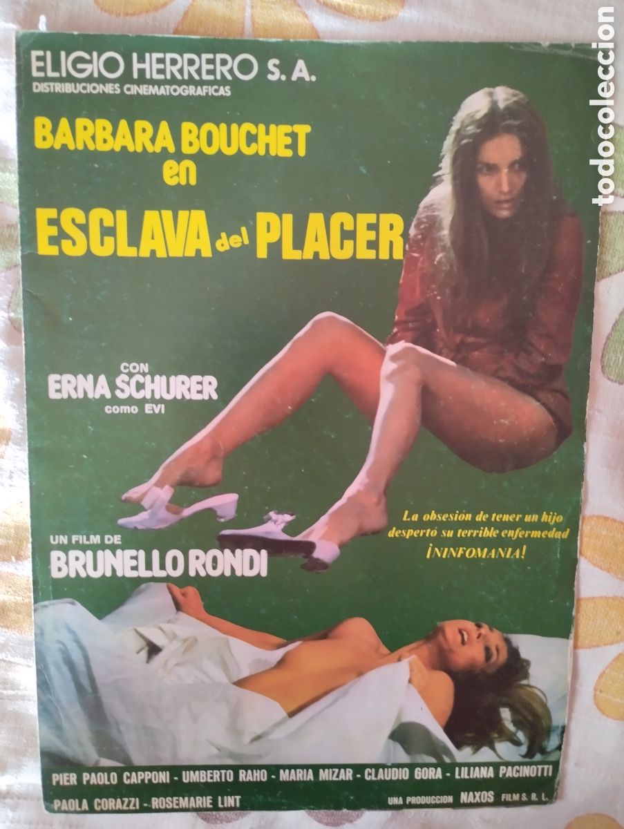 Cine: GUIA DOBLE - LA ESCLAVA DEL PLACER