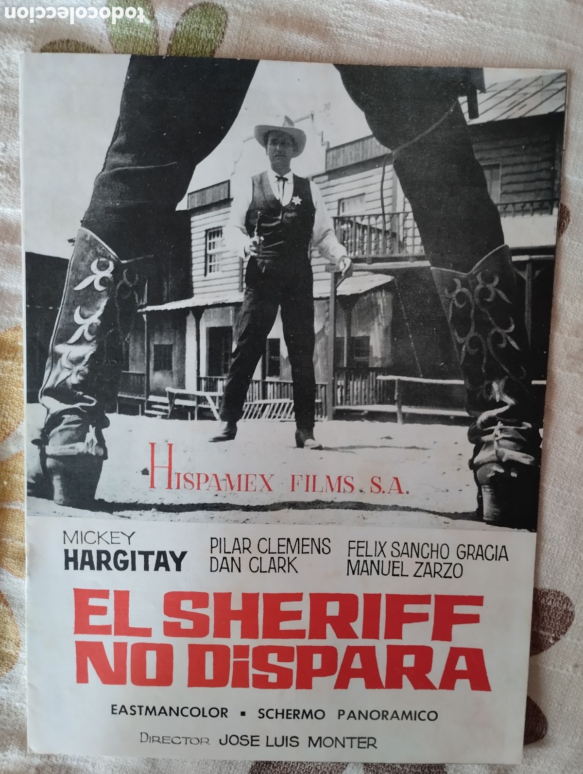 Cine: GUIA DOBLE - EL SHERIFF NO DISPARA