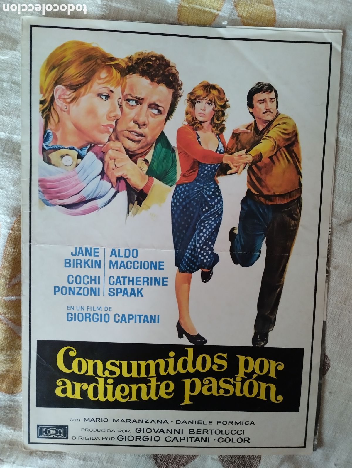 Cine: GUIA DOBLE - CONSUMIDOS POR UNA ARDIENTE PASION