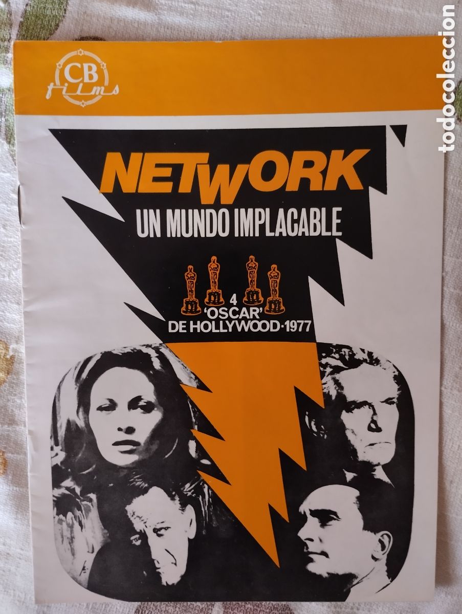 Cine: GUIA VARIAS PAGINAS - NETWORK UN MUNDO IMPLACABLE