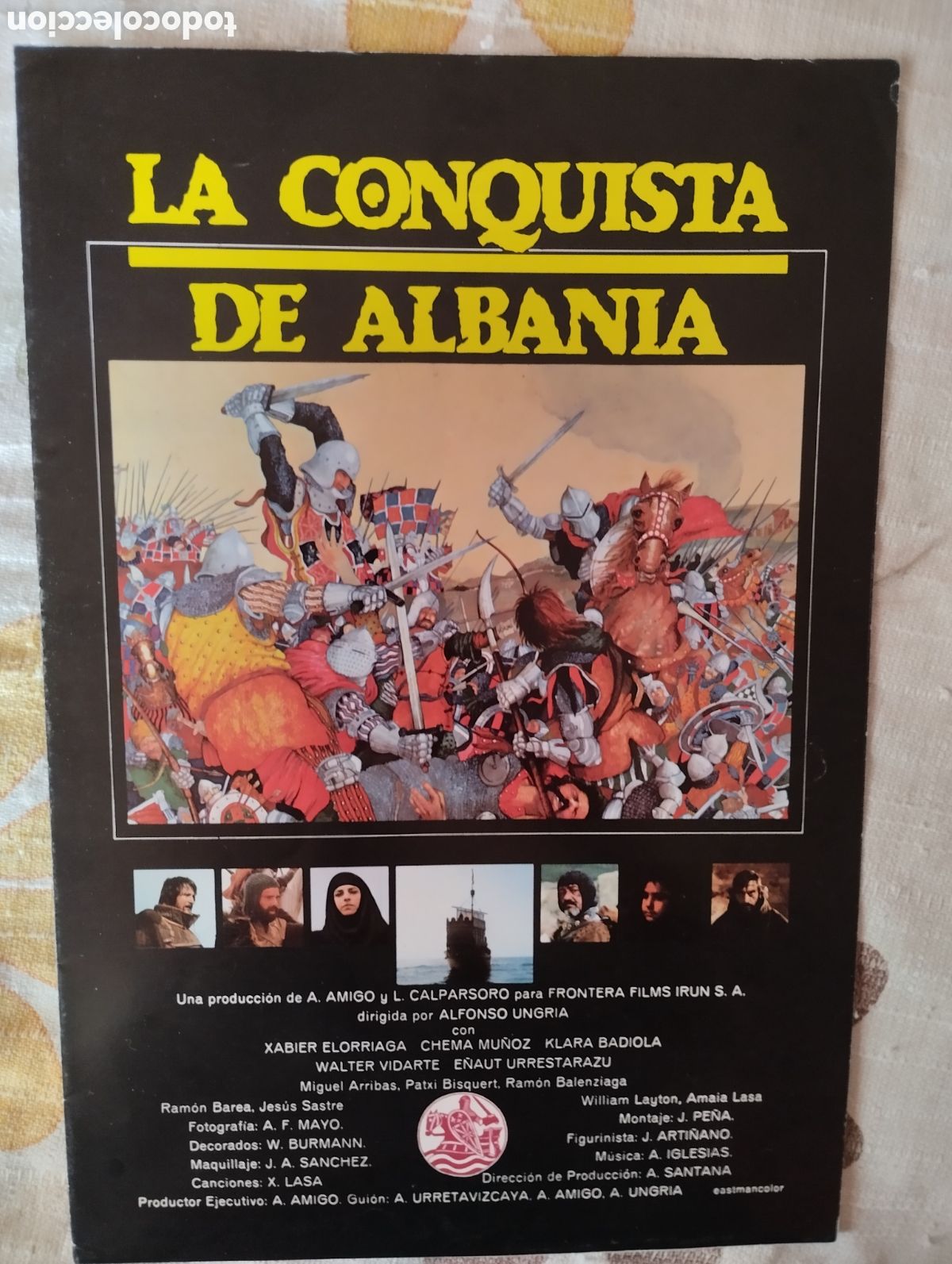 Cine: GUIA DOBLE - LA CONQUISTA DE ALBANIA