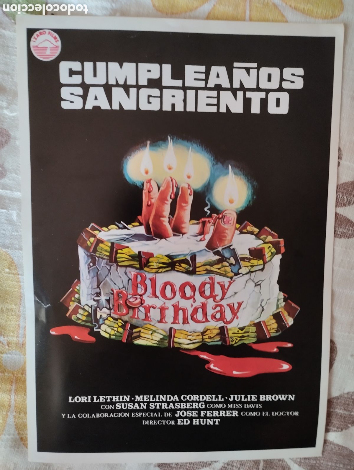 Cine: GUIA SIMPLE - CUMPLEA&Ntilde;OS SANGRIENTO