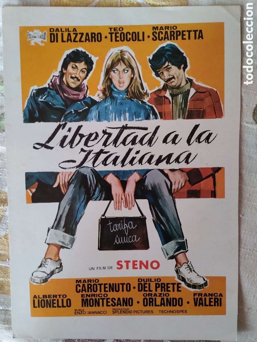 Cine: GUIA DOBLE - LIBERTAD A LA ITALIANA