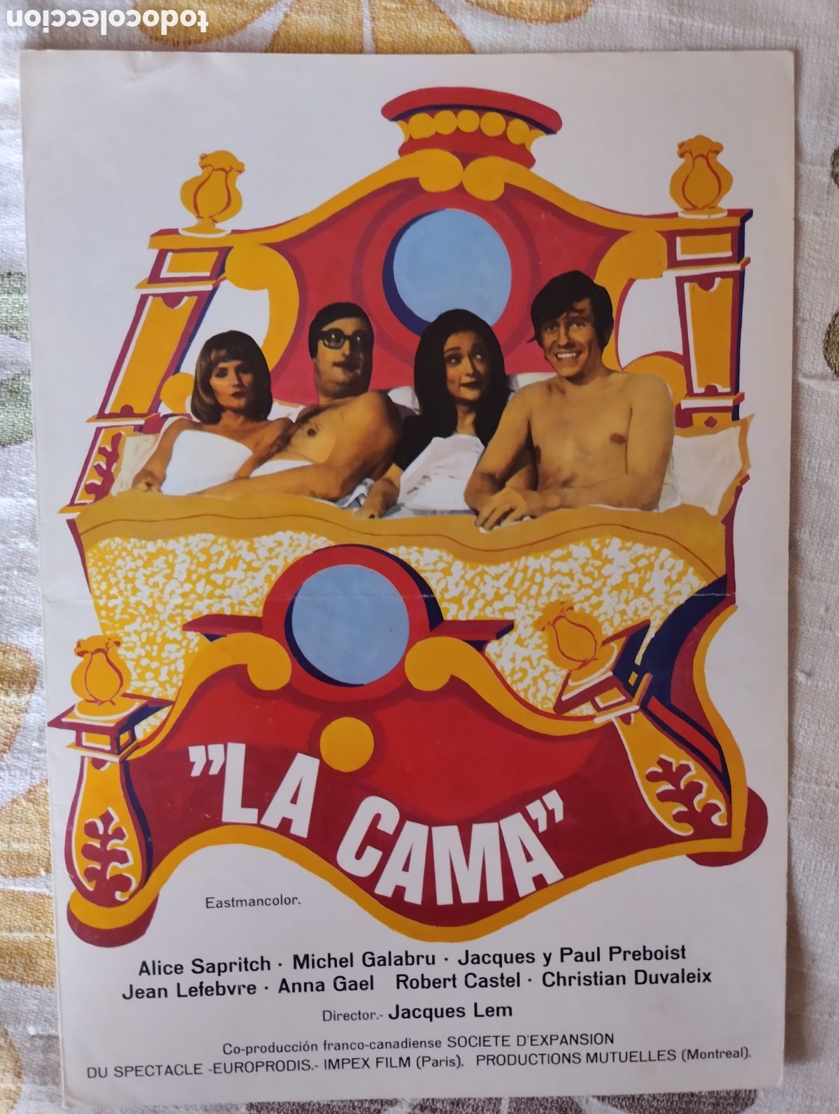 Cine: GUIA DOBLE - LA CAMA