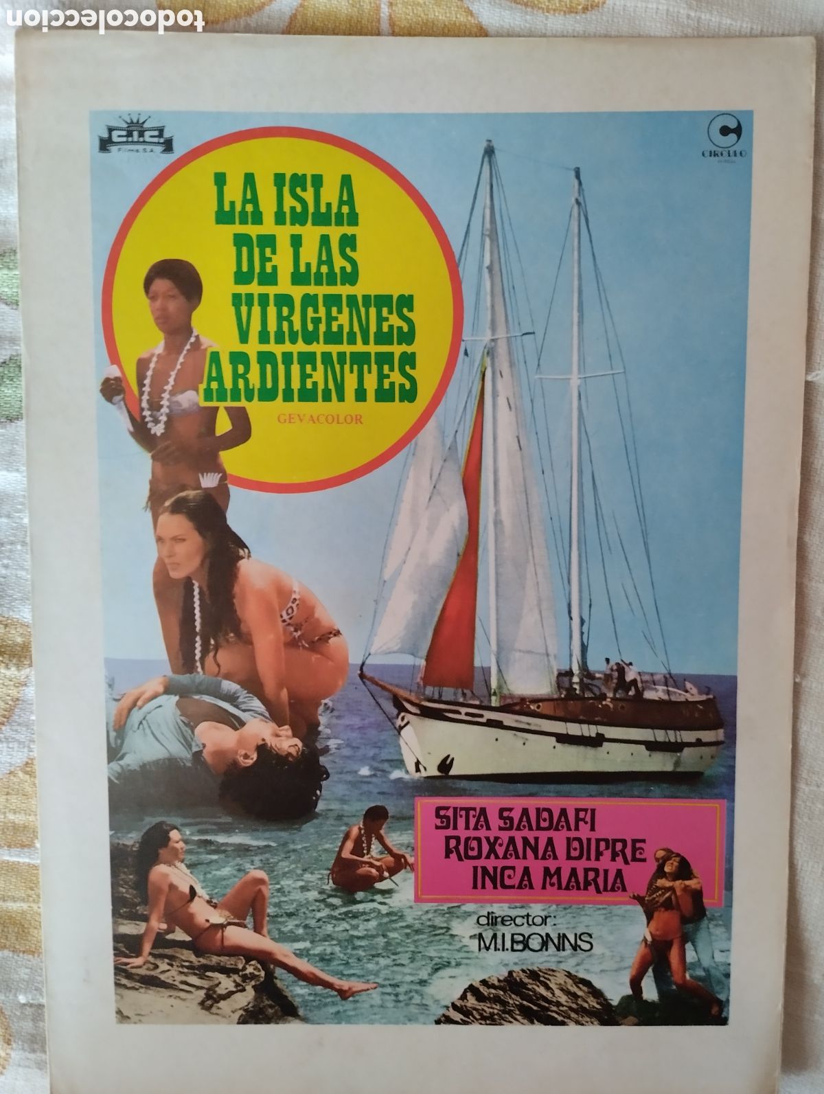 Cine: GUIA DOBLE - LA ISLA DE LAS VIRGENES ARDIENTES