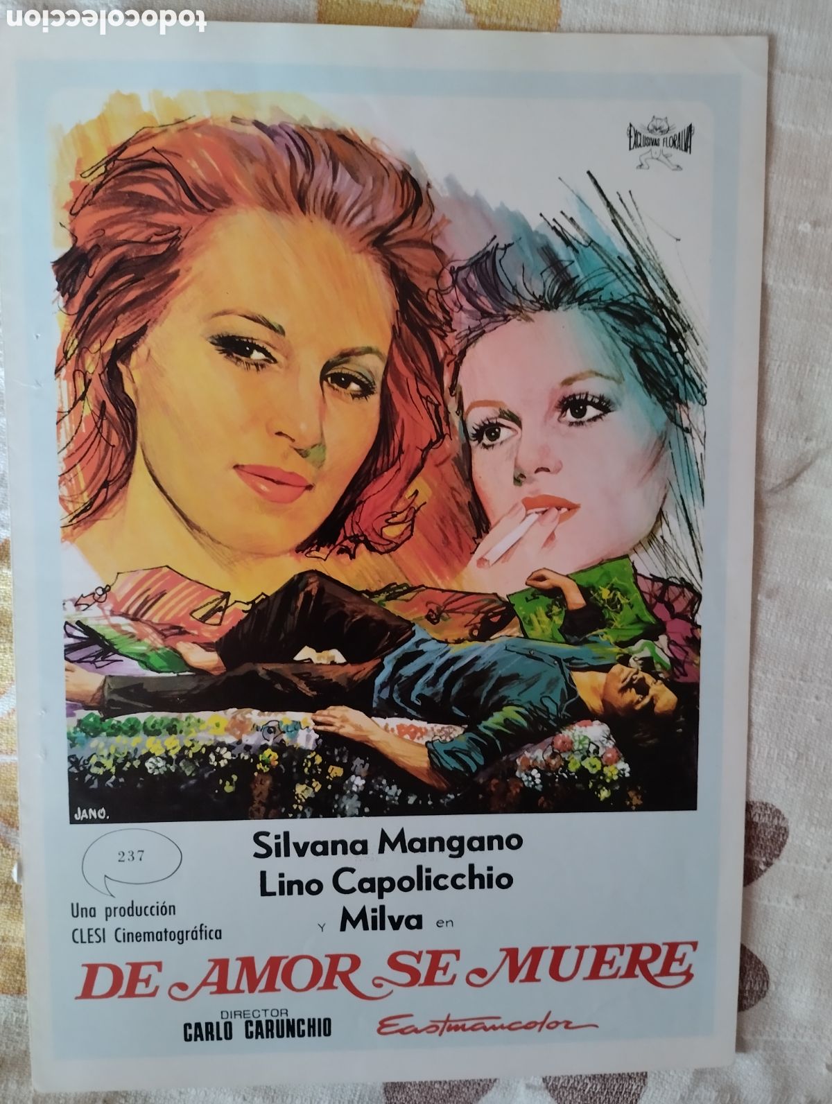 Cine: GUIA DOBLE - DE AMOR SE MUERE