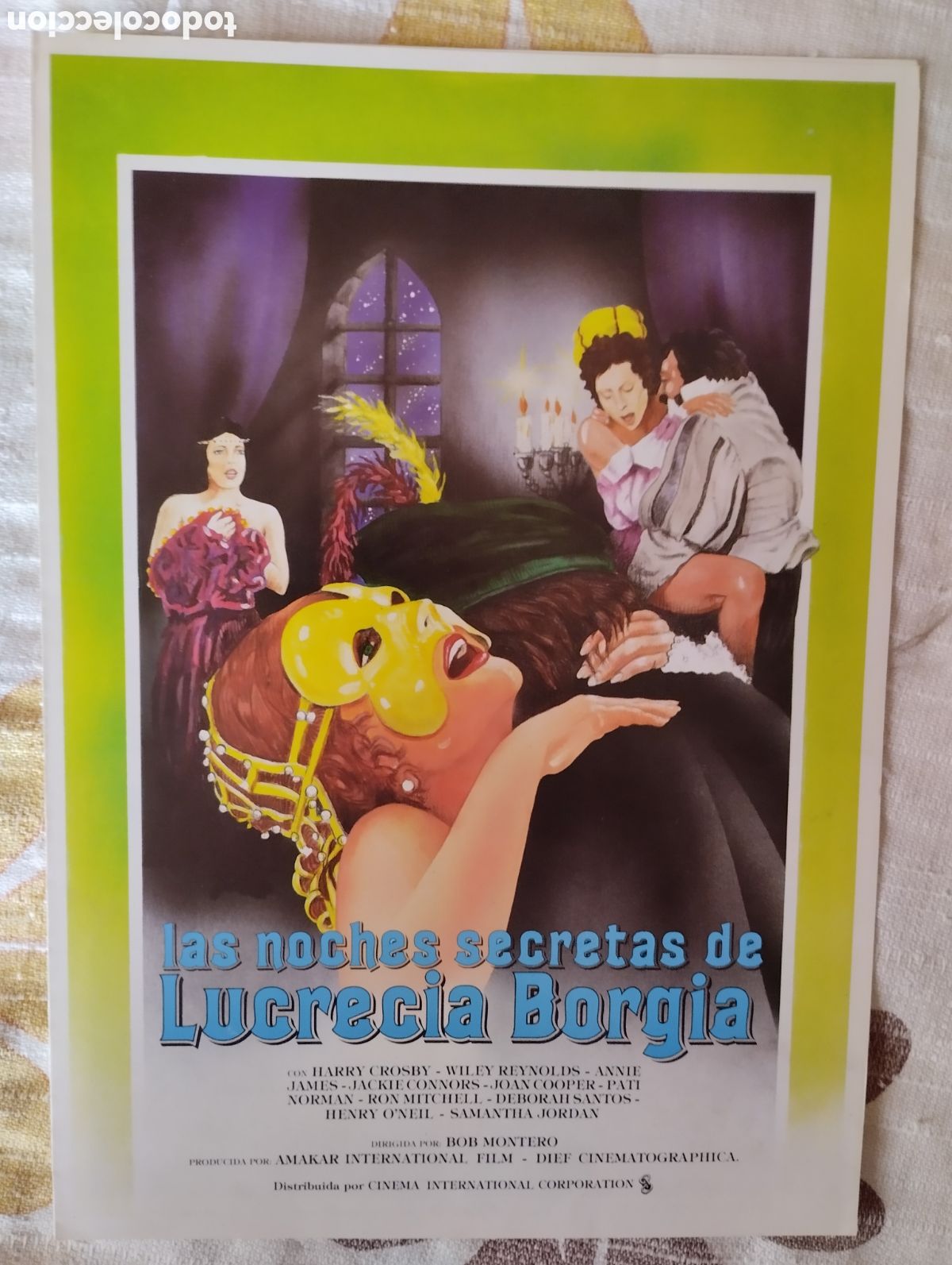 Cine: GUIA DOBLE - LAS NOCHES SECRETAS DE LUCRECIA BORGIA