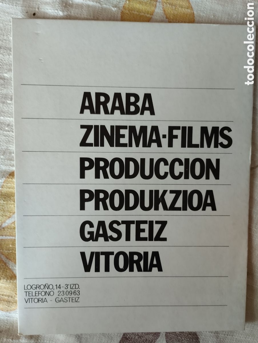 Cine: GUIA DE VARIAS HOJAS - ARABA ZINEMA FILMS