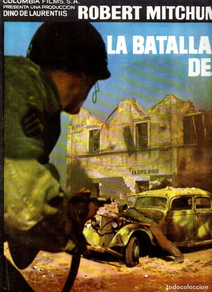 Cine: LA BATALLA DE ANZIO:ROBERT MITCHUM GUIA PUBLICITARIA NO ES UN DVD