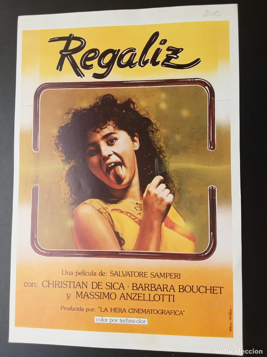 Cine: REGALIZ, CHISTIAN DE SICA, BARBARA BOUCHET, MASSIMO ANZELLOTTI.