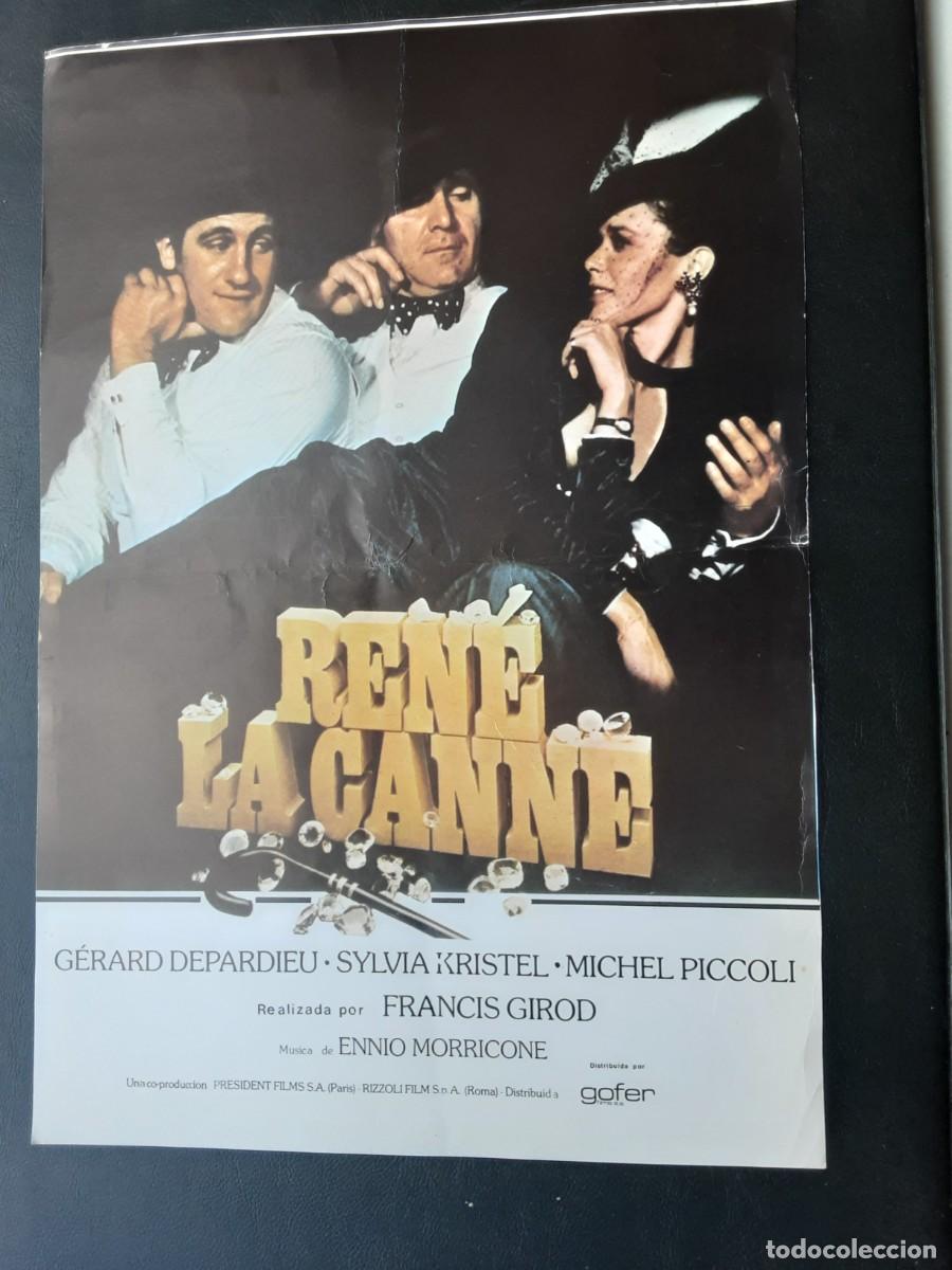 Cine: REN&Eacute; LA CANNE, G&Eacute;RARD DEPARDIEU, SYLVIA KRISTEL,MICHEL PICCOLI.