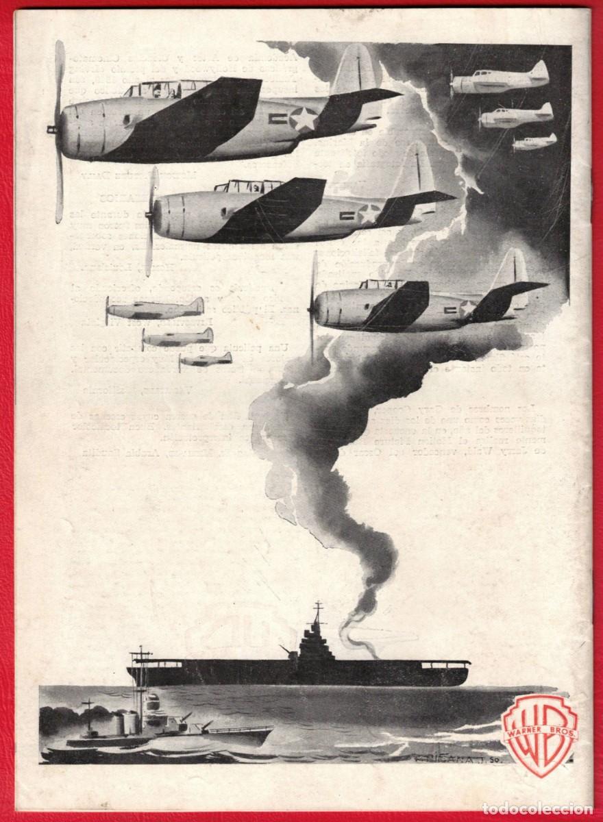 Cine: GARY COOPER - PUENTE DE MANDO - TASK FORCE - WARNER BROS. - Foto 2
