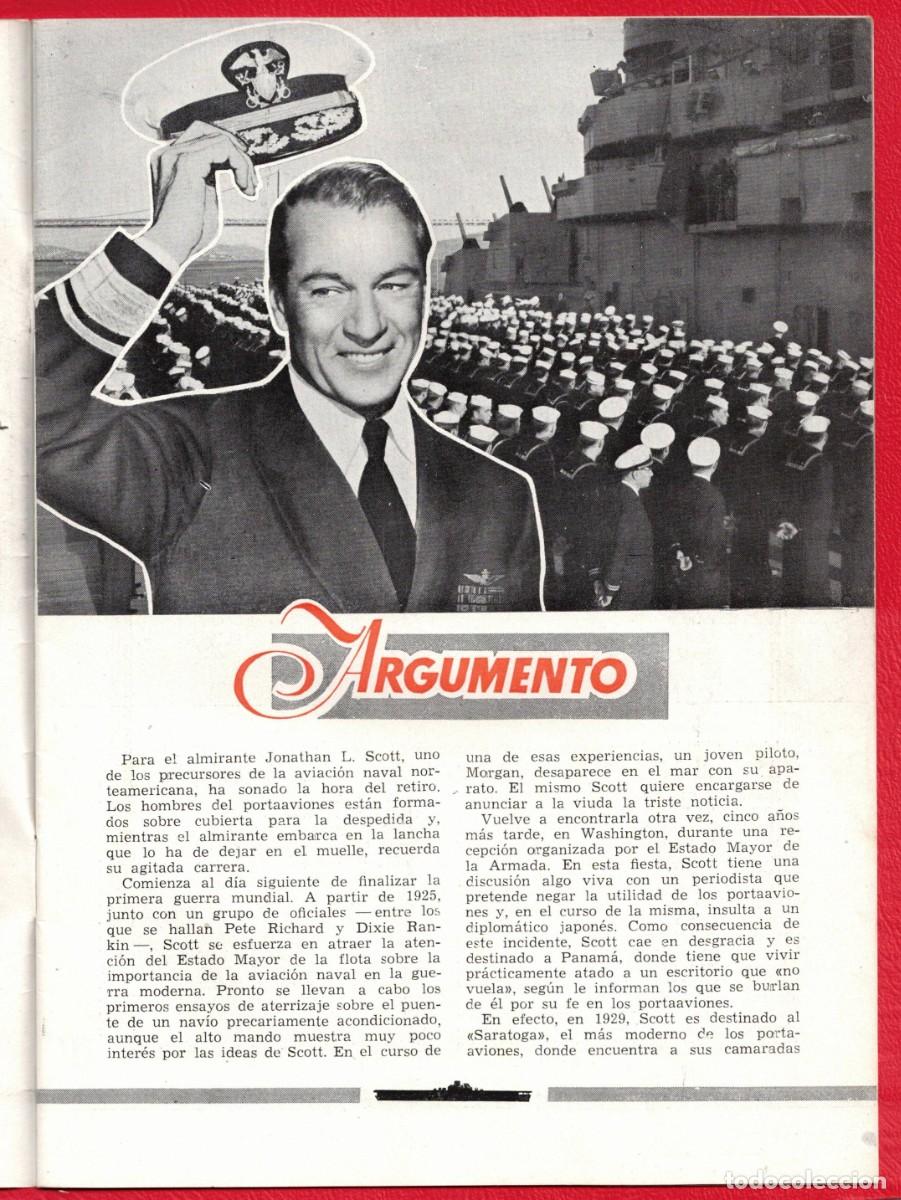 Cine: GARY COOPER - PUENTE DE MANDO - TASK FORCE - WARNER BROS. - Foto 3