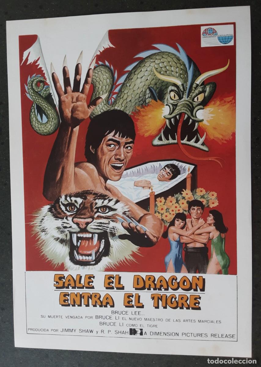 Cine: SALE EL DRAG&Oacute;N ENTRA EL TIGRE, BRUCE LEE, BRUCE LI.