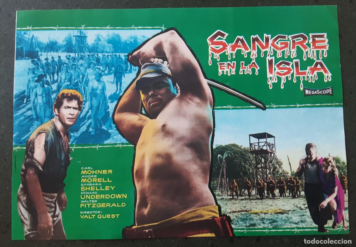 Cine: SANGRE EN LA ISLA, CARL MOHNER, ANDR&Eacute; MORELL, BARBARA SHELLEY.