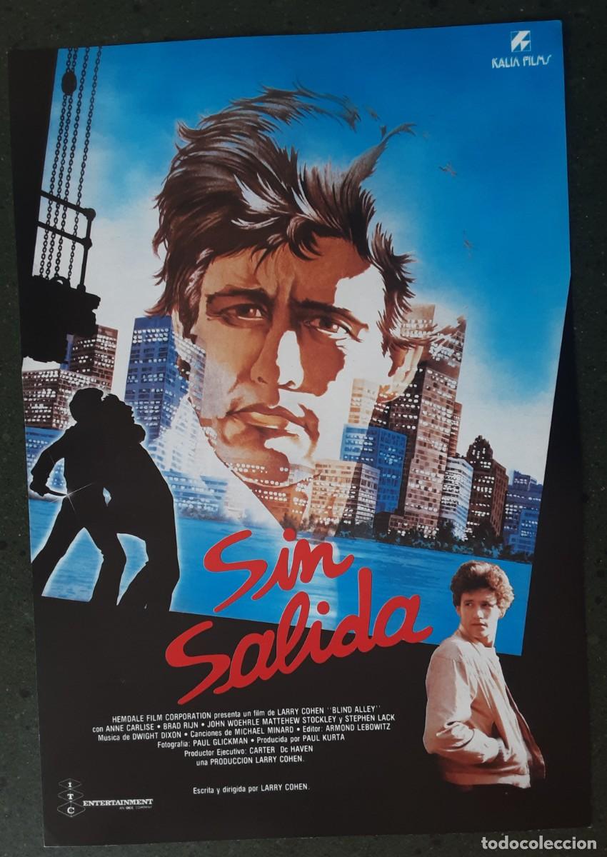 Cine: SIN SALIDA, ANNE CARLISE, BRAD RIJN.