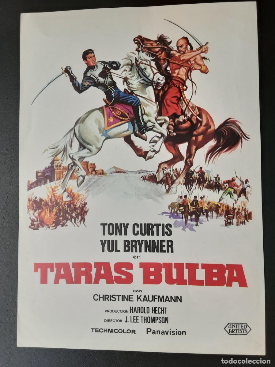 Cine: TARAS BULBA, TONY CURTIS, YUL BRYNER.