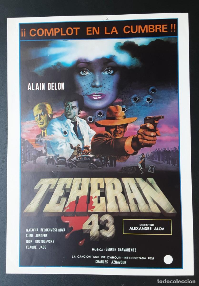 Cine: TEHERAN 43, ALAIN DELON, NATACHA BELOKHVOSTIKOVA, CURD JURGENS.