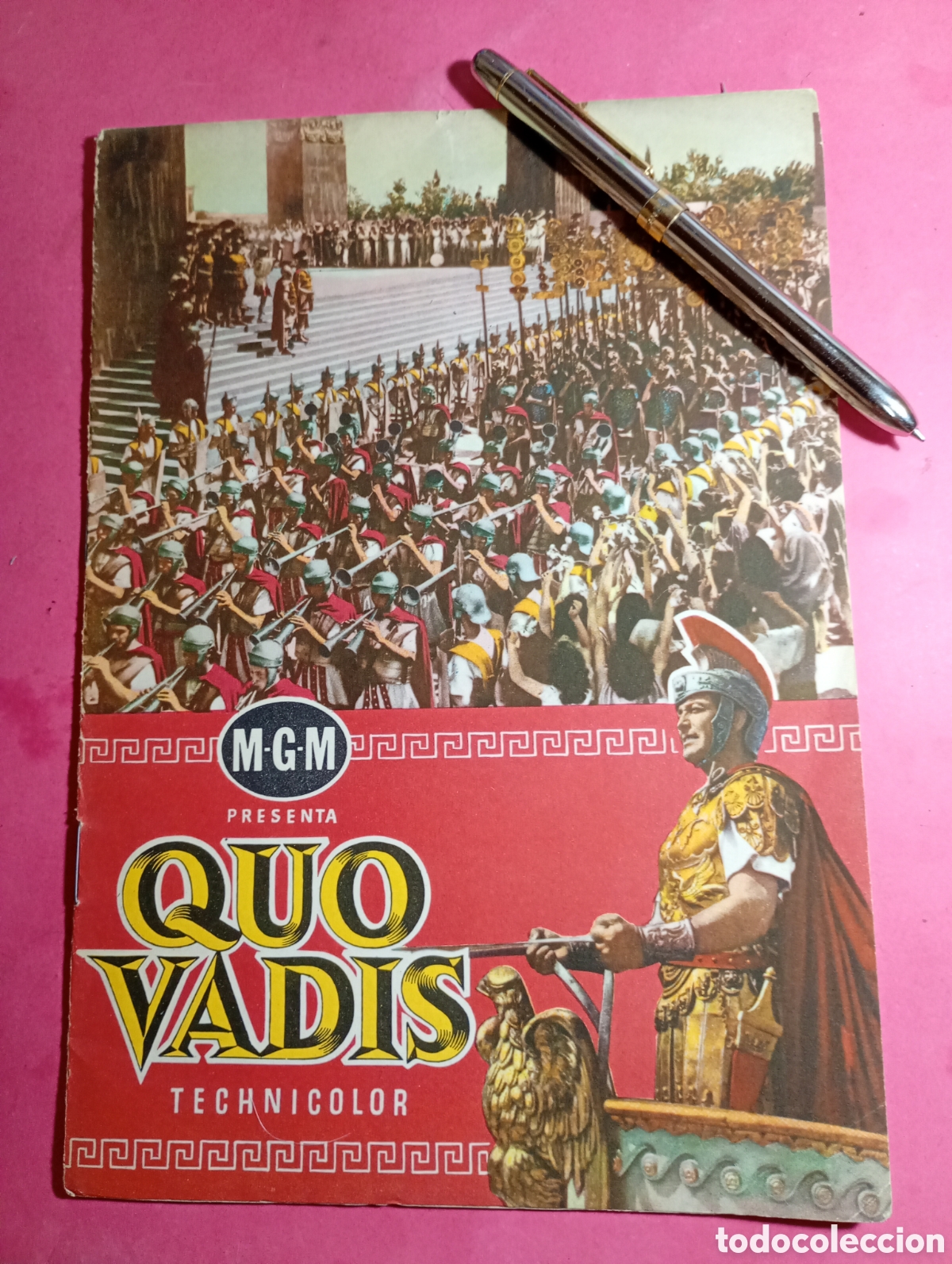 Cine: QUO VADIS 1950 ROBERT TAYLOR DEBORAH KERR PETER USTINOV OSCAR MEJOR ACTOR SECUNDARIO