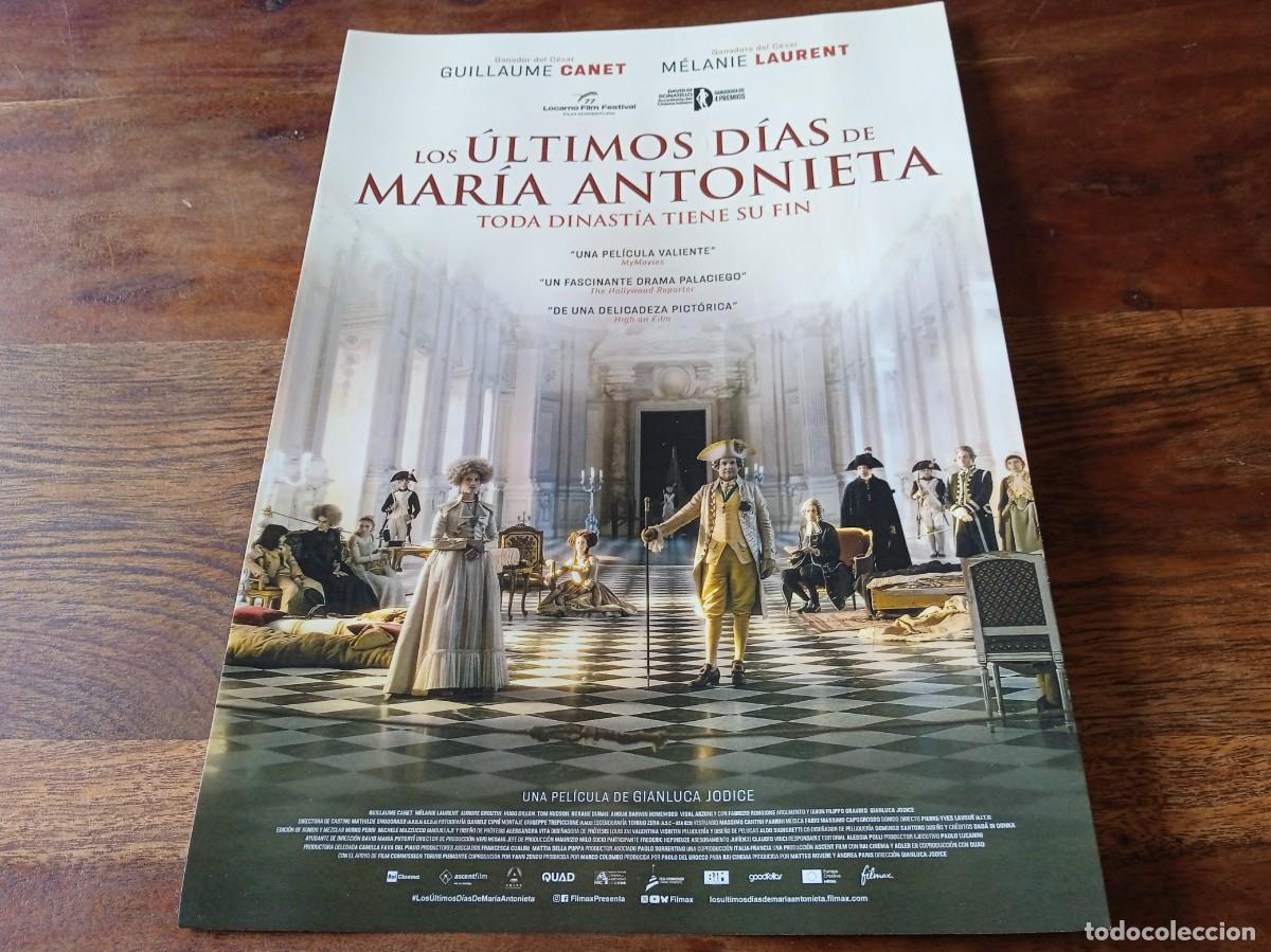 Cine: Los &uacute;ltimos d&iacute;as de Mar&iacute;a Antonieta - Guillaume Canet, M&eacute;lanie Laurent - Guia original Filmax 2024