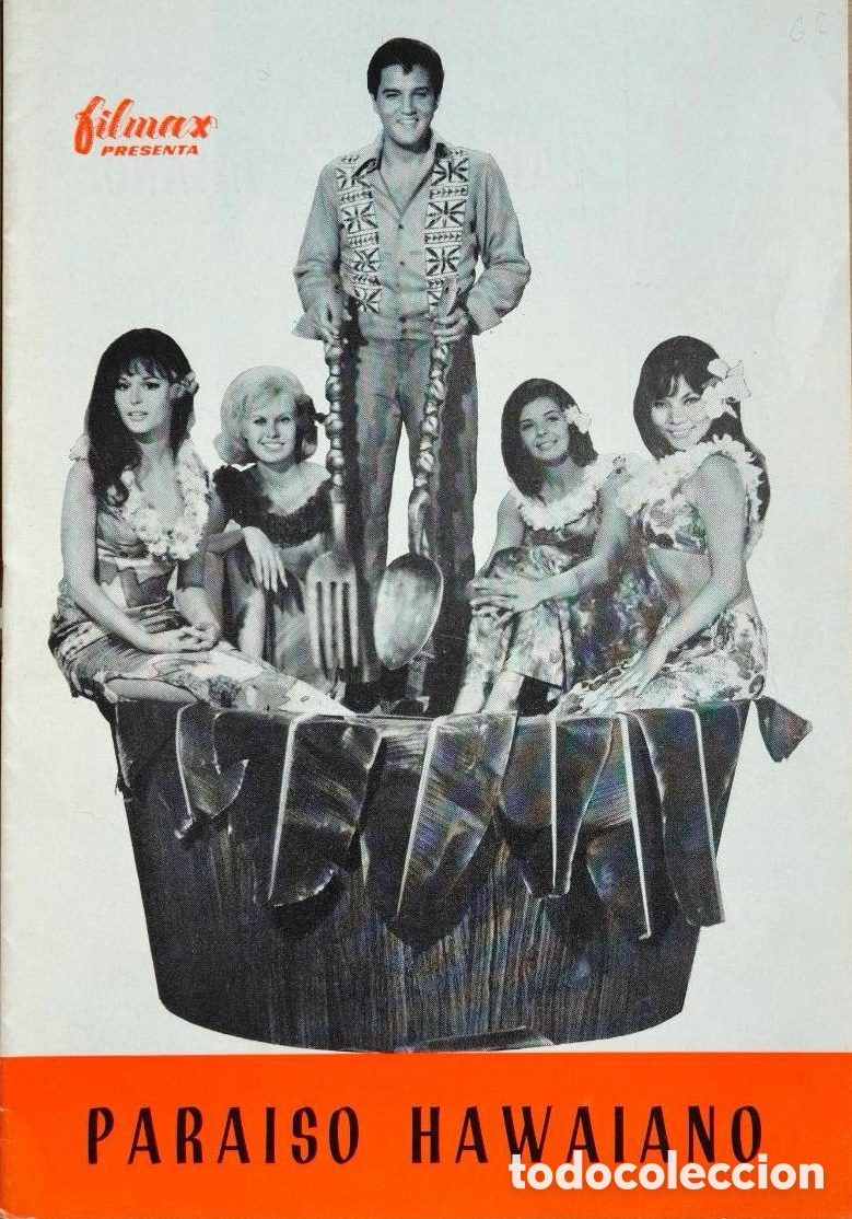 Cine: GU&Iacute;A PUBLICITARIA. PARA&Iacute;SO HAWIANO ( ELVIS)
