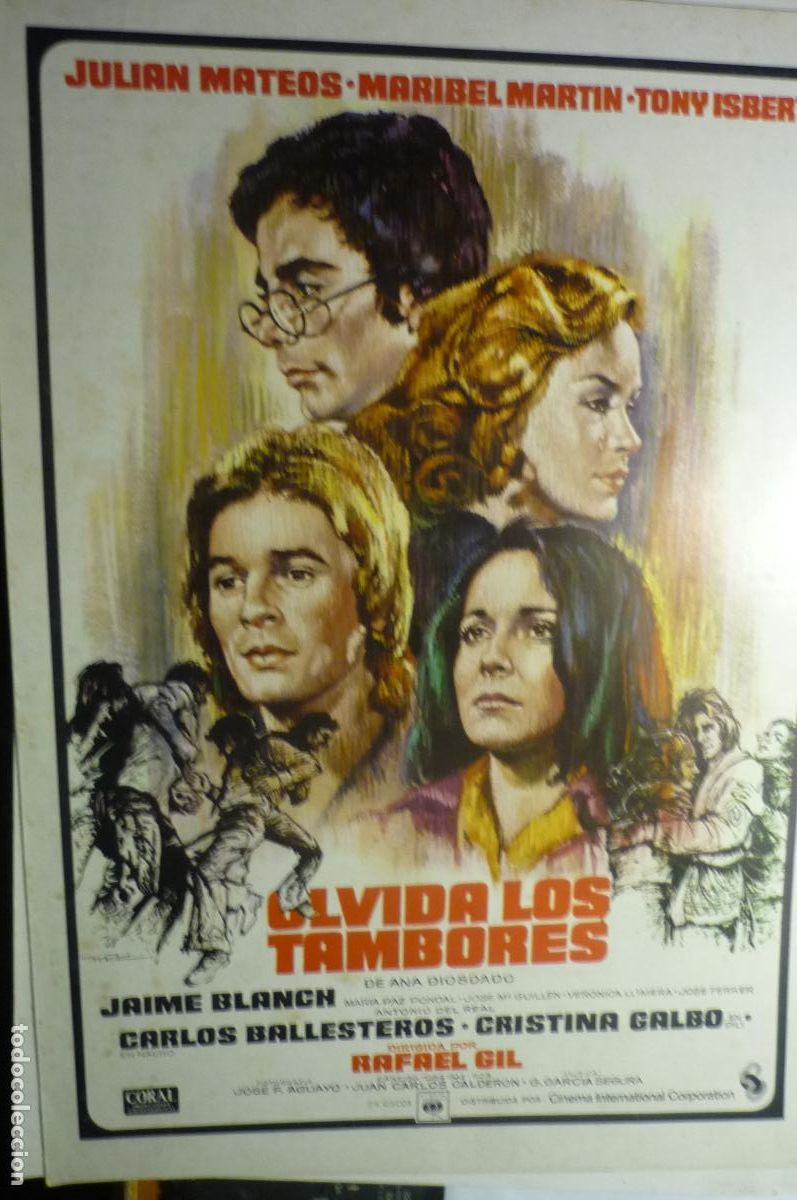 Cine: guia doble olvida los tambores,.julian mateos-