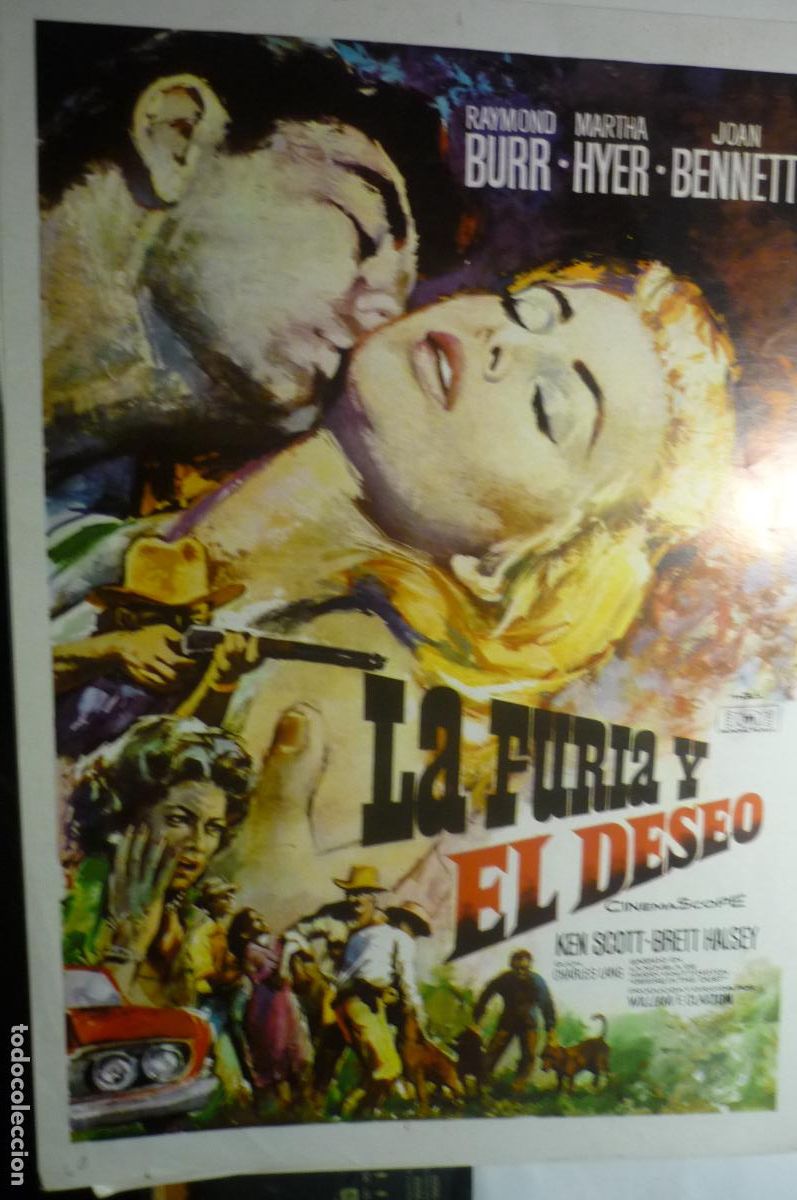 Cine: guia la furia y el deseo,. raymond burr