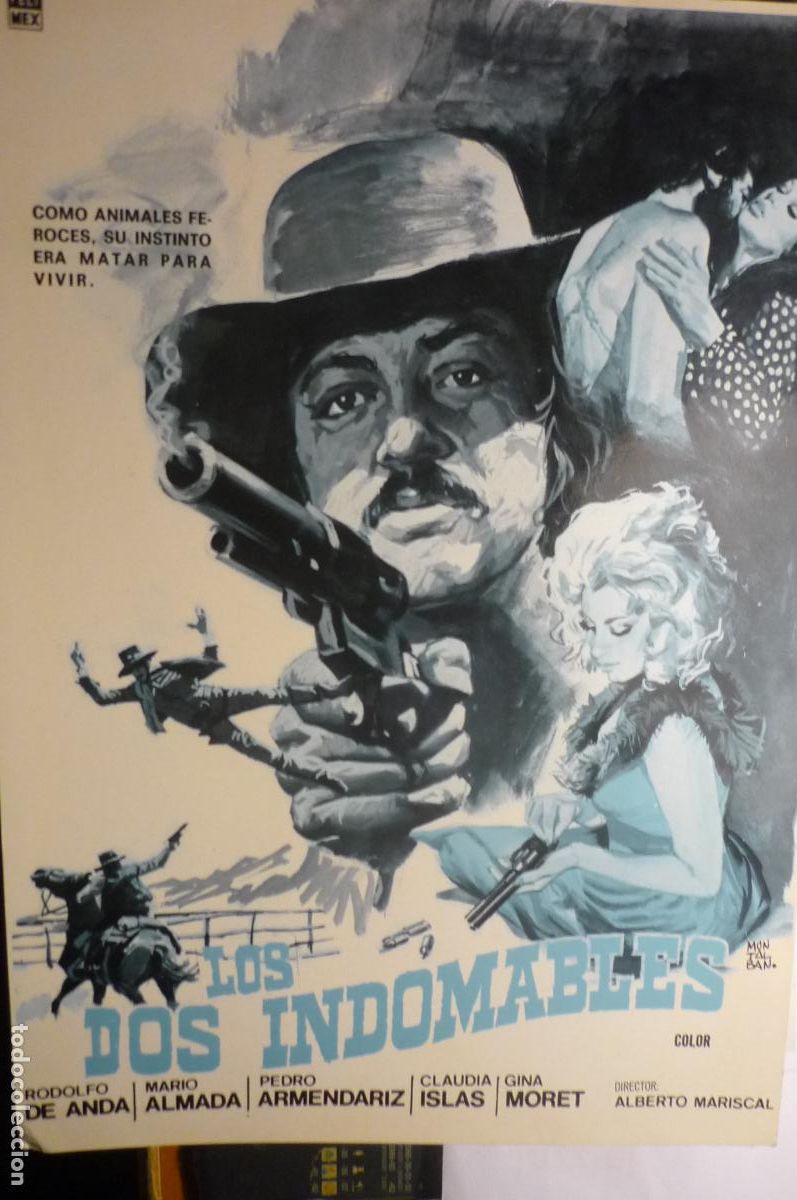 Cine: guia los indomables,. rodolfo de anda