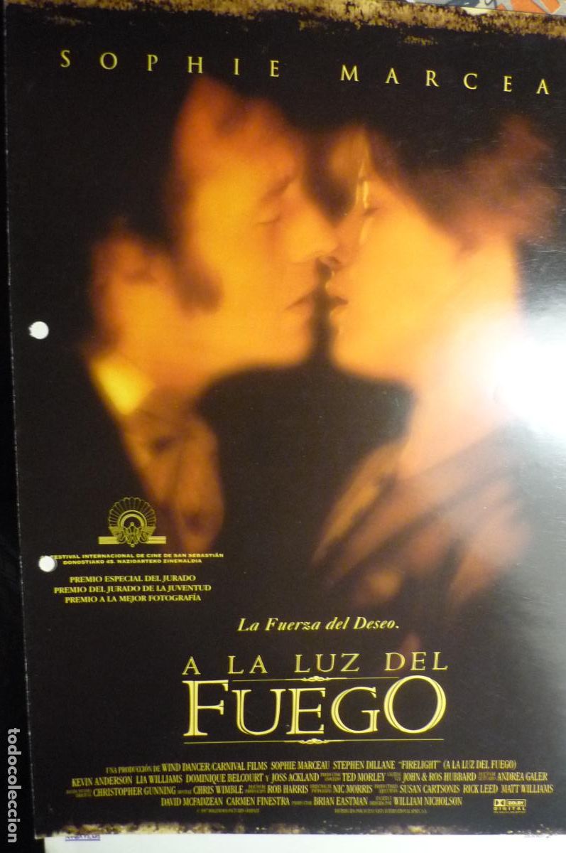 Cine: guia doble la luz del fuego.-sophie marceau