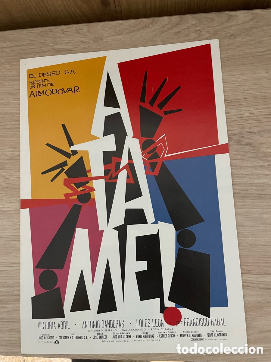 Cine: GU&Iacute;A PUBLICITARIA. &Aacute;TAME. ALMOD&Oacute;VAR