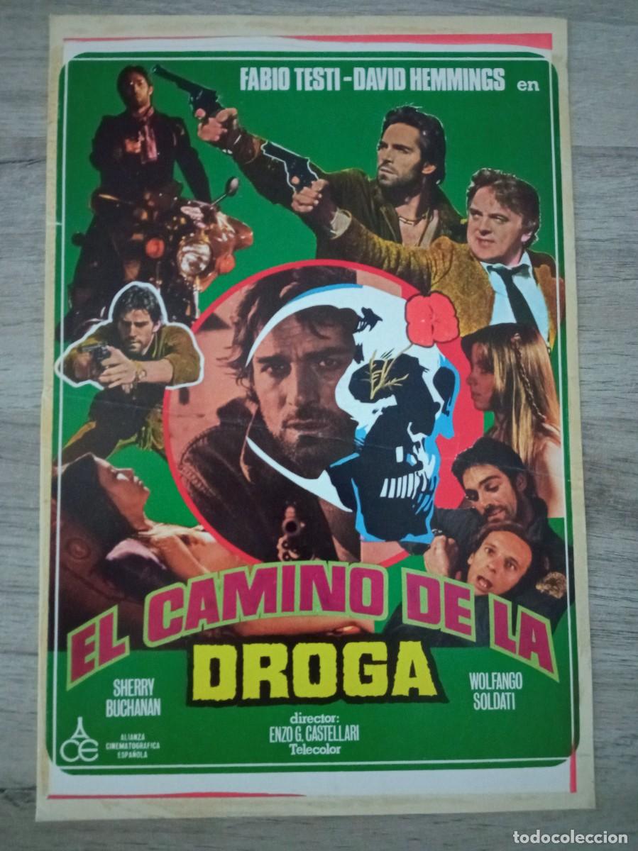 Cine: GU&Iacute;A PUBLICITARIA DE LA PEL&Iacute;CULA EL CAMINO DE LA DROGA, FABIO TESTI
