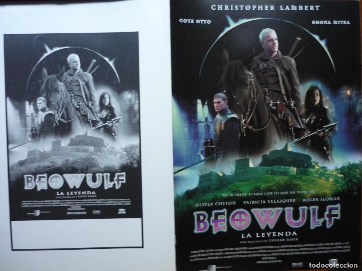 Cine: BEOWULF LA LEYENDA - GUIA PUBLICITARIA -CHRISTOPHER LAMBERT RHONA MITRA GOTZ OTTO PATRICIA VELAZQUE