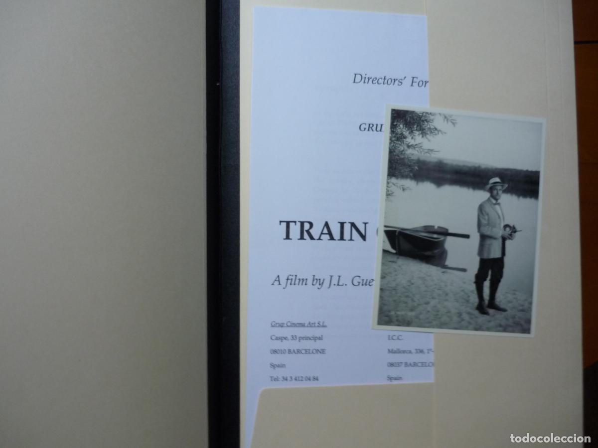 Cine: TREN DE SOMBRAS - GUIA PUBLICITARIA ORIGINAL DOSSIER ORIGINAL INGLES - JOSE LUIS GUERIN