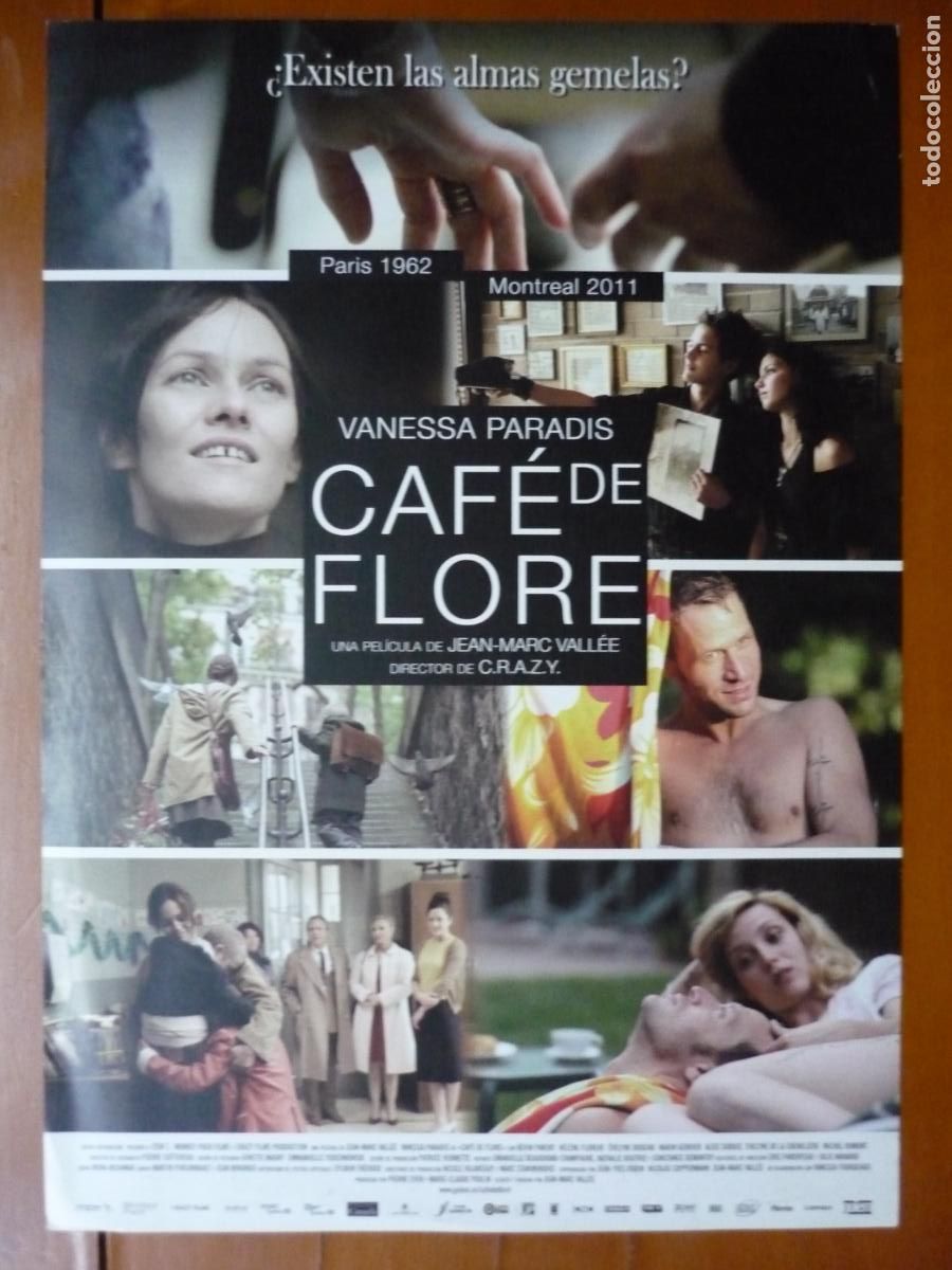 Cine: cafe de flore - GUIA PUBLICITARIA ORIGINAL - vanessa paradis kevin parent Jean-Marc Vall&eacute;e