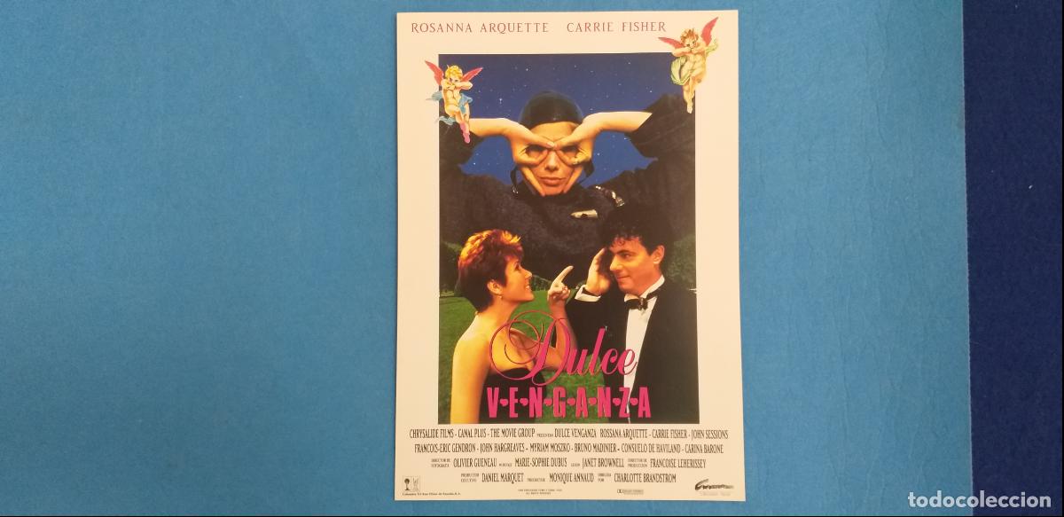 Cine: Gu&iacute;a SIMPLE: Dulce venganza. Carrie Fisher, Rosanna Arquete. Columbia